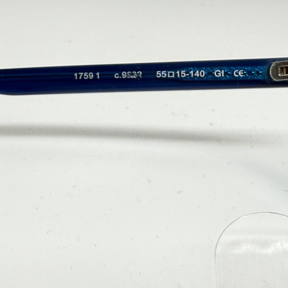 Prodesign Denmark Eyeglasses Frames Rectangle Tea… - image 6